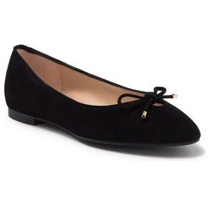 Stuart Weitzman Gabby Leather Ballet Flat